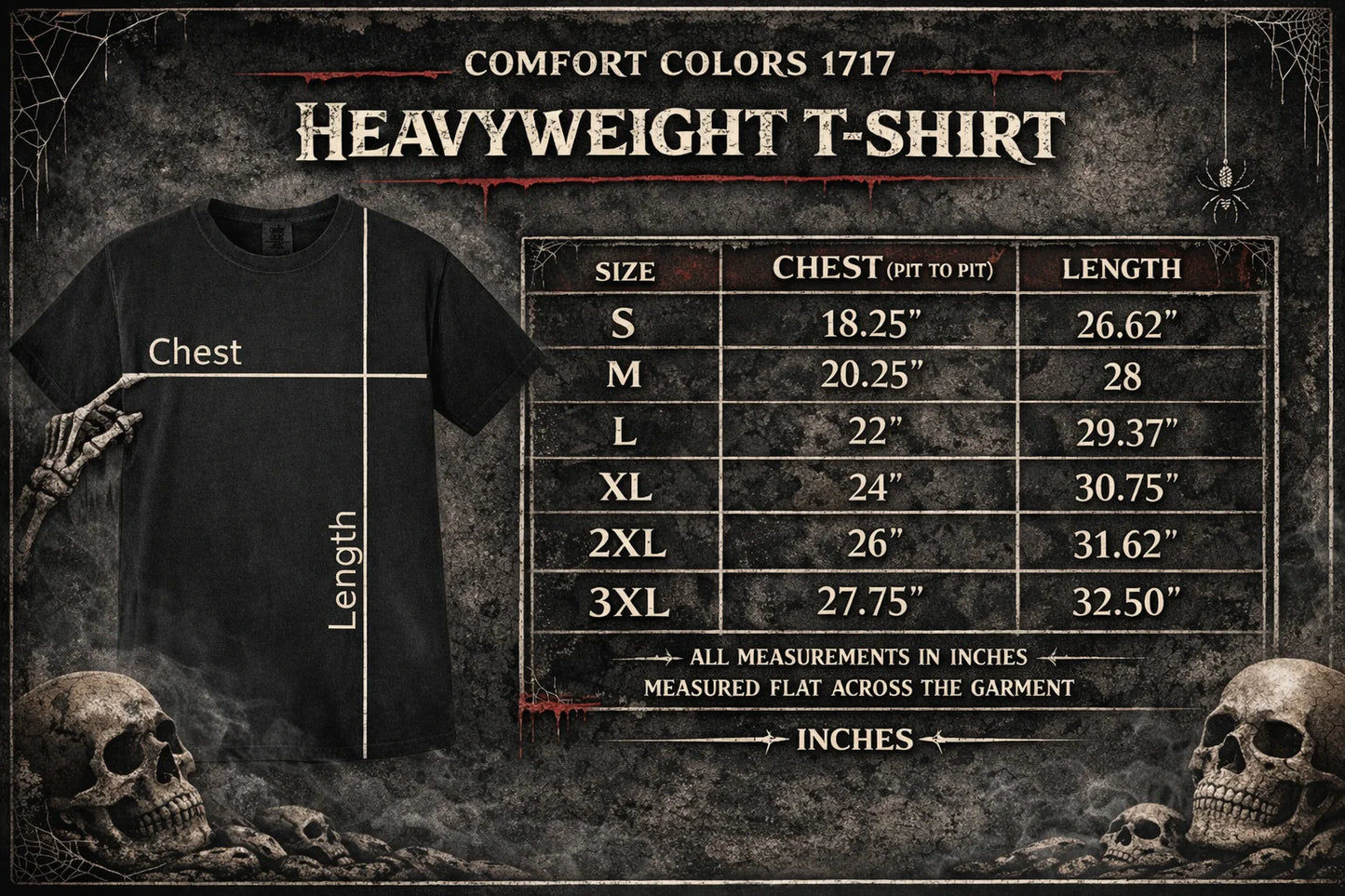 Mothman Shirt | Unisex - Comfort Colors 1717 | Mothman | Goth/Gothic