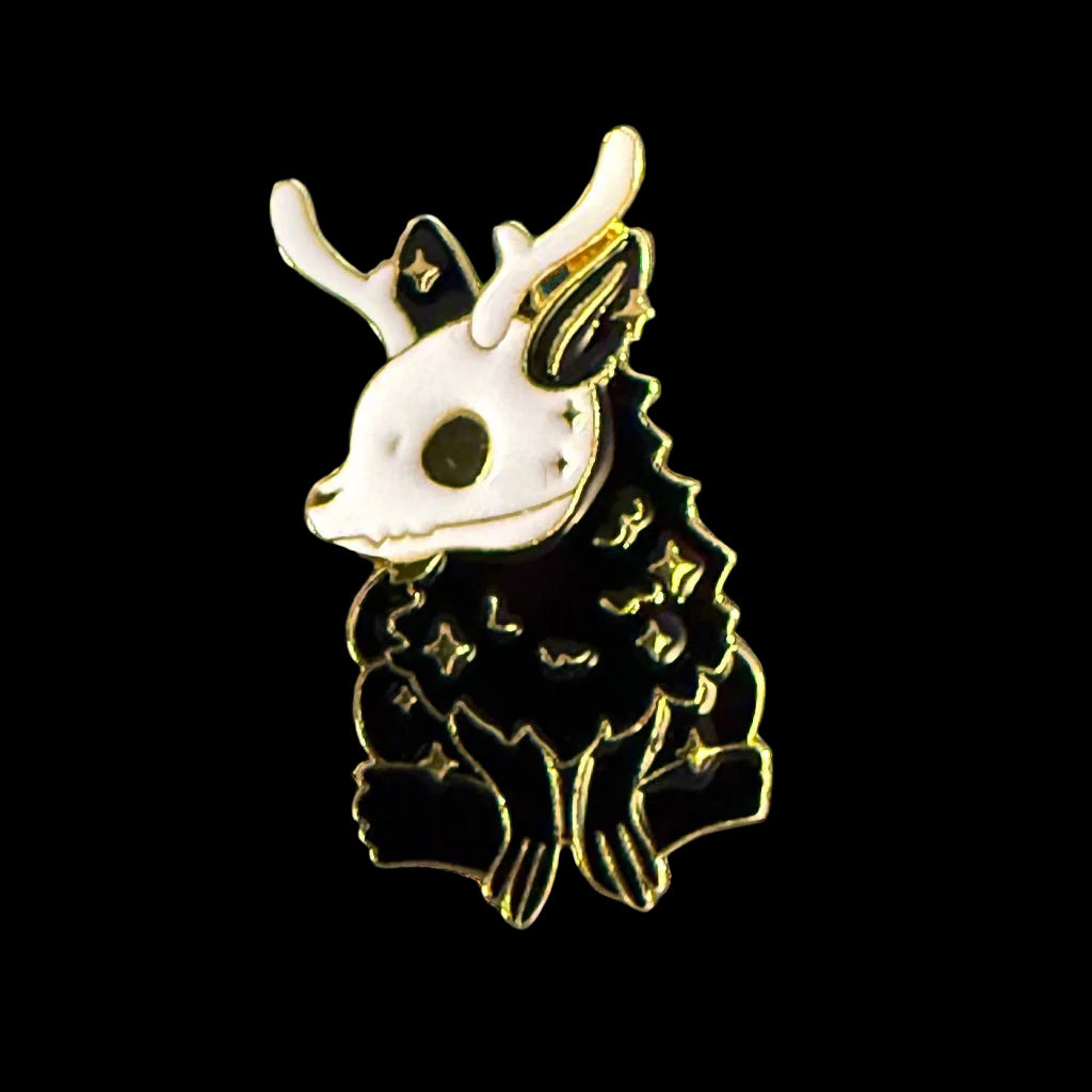 - Cute Wendigo Pinback Button | Pinback Button | Cryptids | Horror | Funny from Crypto Zoo Tees