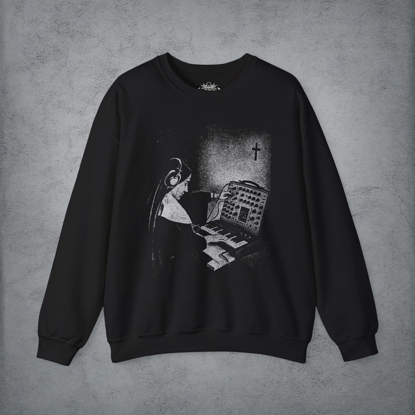 T-Shirt - Synth Nun Apparel | T-shirt, Sweatshirt, Hoodie, Tank | Music | Retro & Vintage from Crypto Zoo Tees