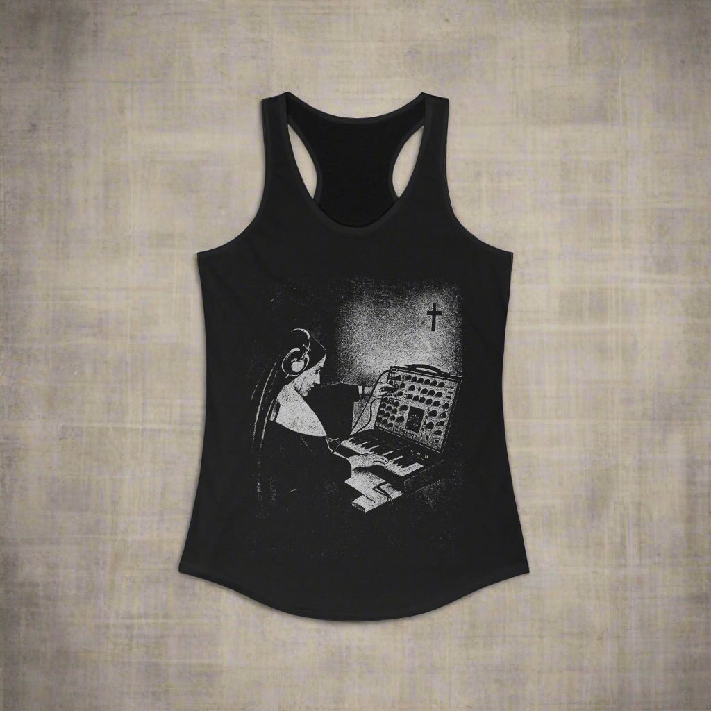 T-Shirt - Synth Nun Apparel | T-shirt, Sweatshirt, Hoodie, Tank | Music | Retro & Vintage from Crypto Zoo Tees