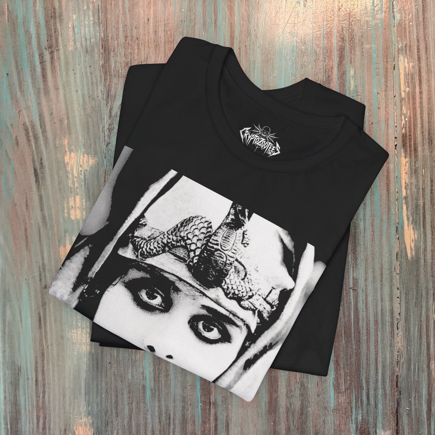 T-Shirt - Theda Bara Cleopatra | Unisex T-shirt (Bella+Canvas 3001) | Art & Artists, Horror | Goth/Gothic, Retro Vintage from Crypto Zoo Tees