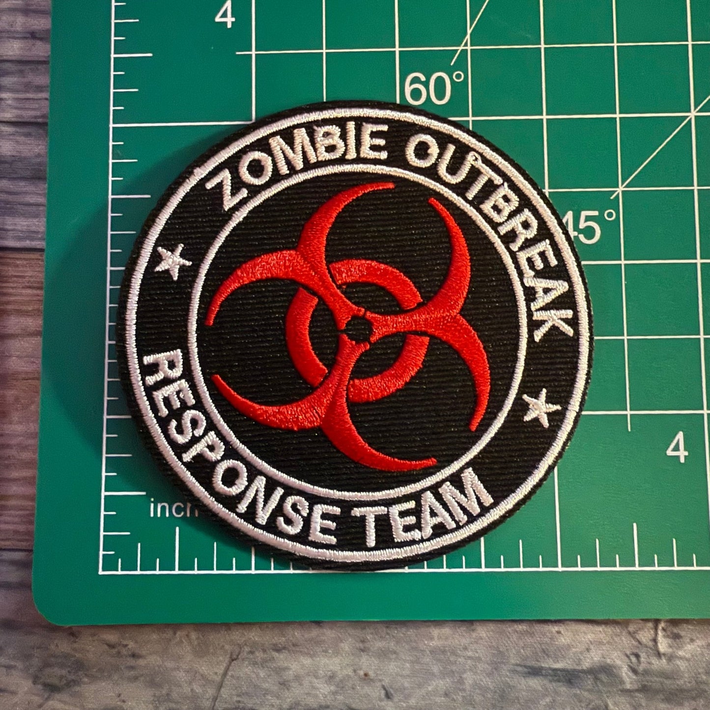 - Zombie Outbreak Response Team Patch for Horror Survivalists & Apocalypse Punks from Crypto Zoo Tees from Crypto Zoo Tees
