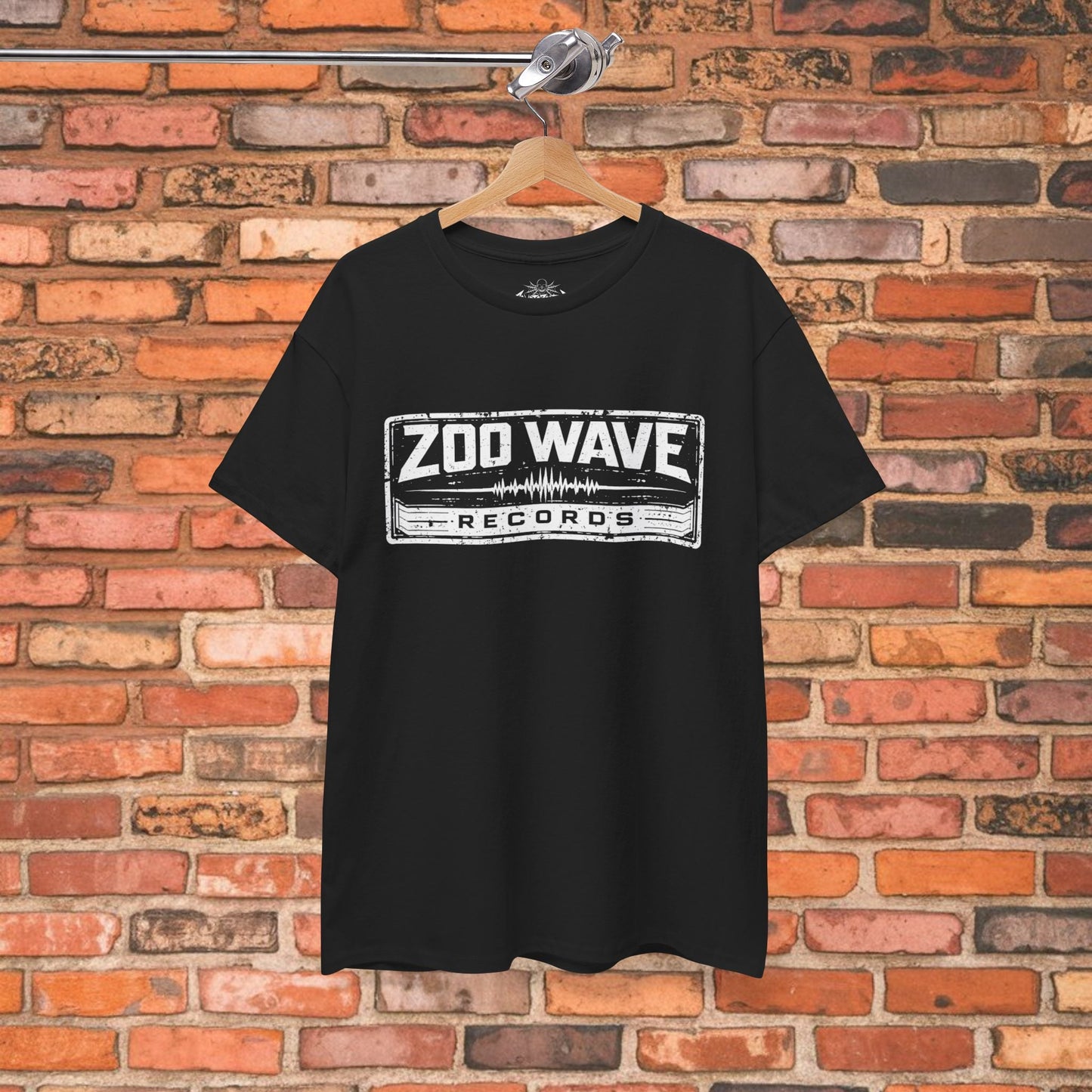 T-Shirt - Zoo Wave Records Logo Tee - Zoo Wave Records from Crypto Zoo Tees