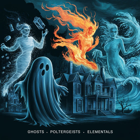 Ghosts, Poltergeists, and Elementals: What is the difference? - Crypto Zoo Tees