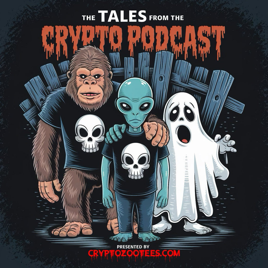 Halloween Special Pt.1!!! - Wendigos, Shadow People, How To Carve A Punk Pumpkin...and more! - Crypto Zoo Tees