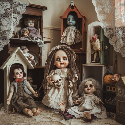 Haunted Dolls: When Playthings Get Possessed - Crypto Zoo Tees