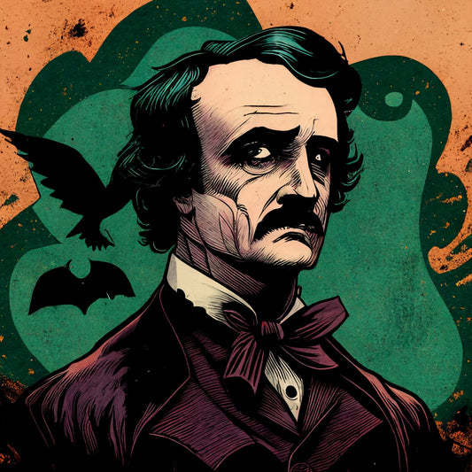 Top 10 Works of Edgar Allan Poe: A Journey into the Macabre - Crypto Zoo Tees