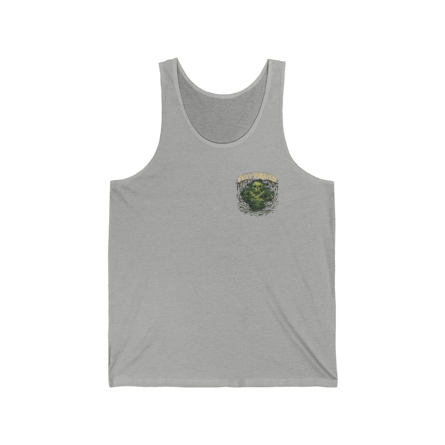 Mike Mui Swamp Crew Tank - Putt Pirates Disc Golf Tank — Putt Pirates Caw Caw! League Tank Top