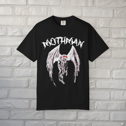 Mothman Shirt | Unisex - Comfort Colors 1717 | Mothman | Goth/Gothic