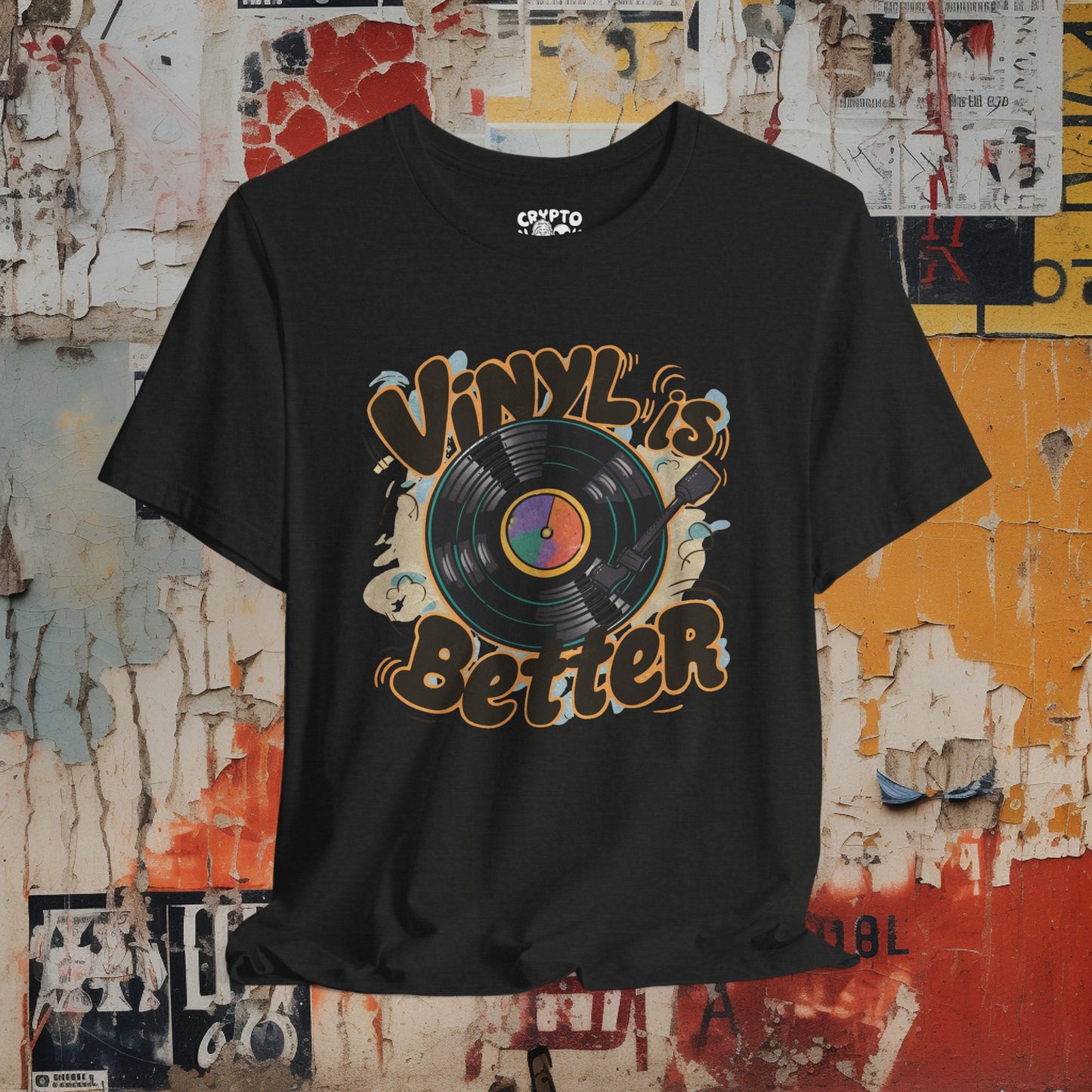 Vintage Vinyl is Better Tee | Bella + Canvas Unisex T-shirt