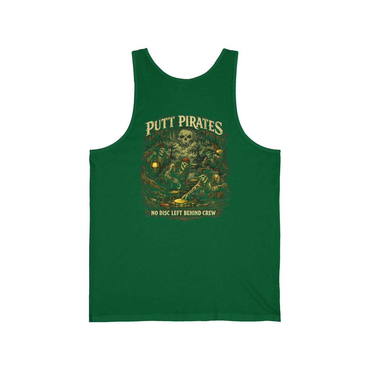 Mike Mui Swamp Crew Tank - Putt Pirates Disc Golf Tank — Putt Pirates Caw Caw! League Tank Top