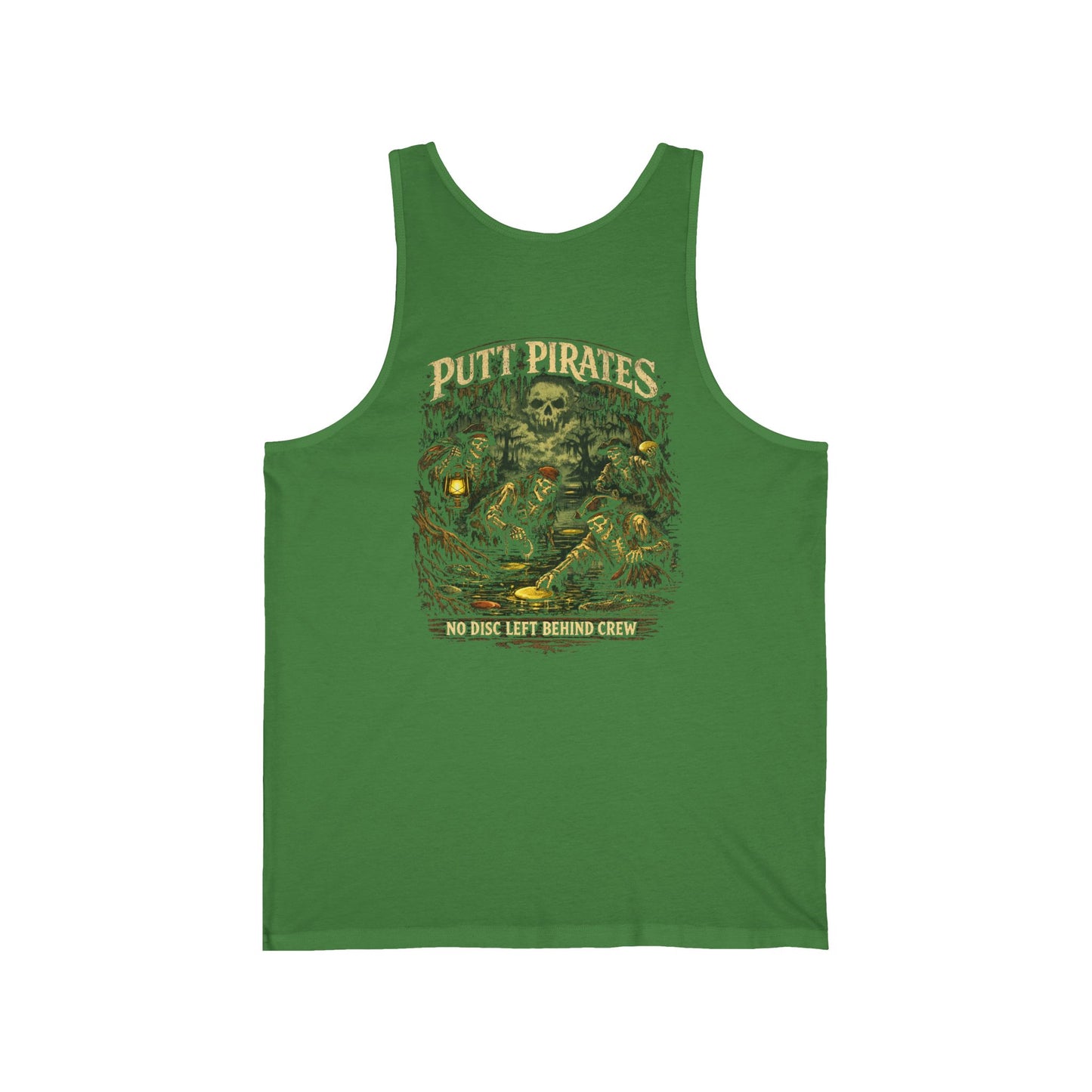 Mike Mui Swamp Crew Tank - Putt Pirates Disc Golf Tank — Putt Pirates Caw Caw! League Tank Top