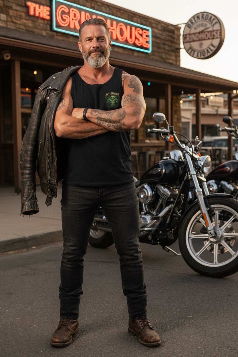 Mike Mui Swamp Crew Tank - Putt Pirates Disc Golf Tank — Putt Pirates Caw Caw! League Tank Top