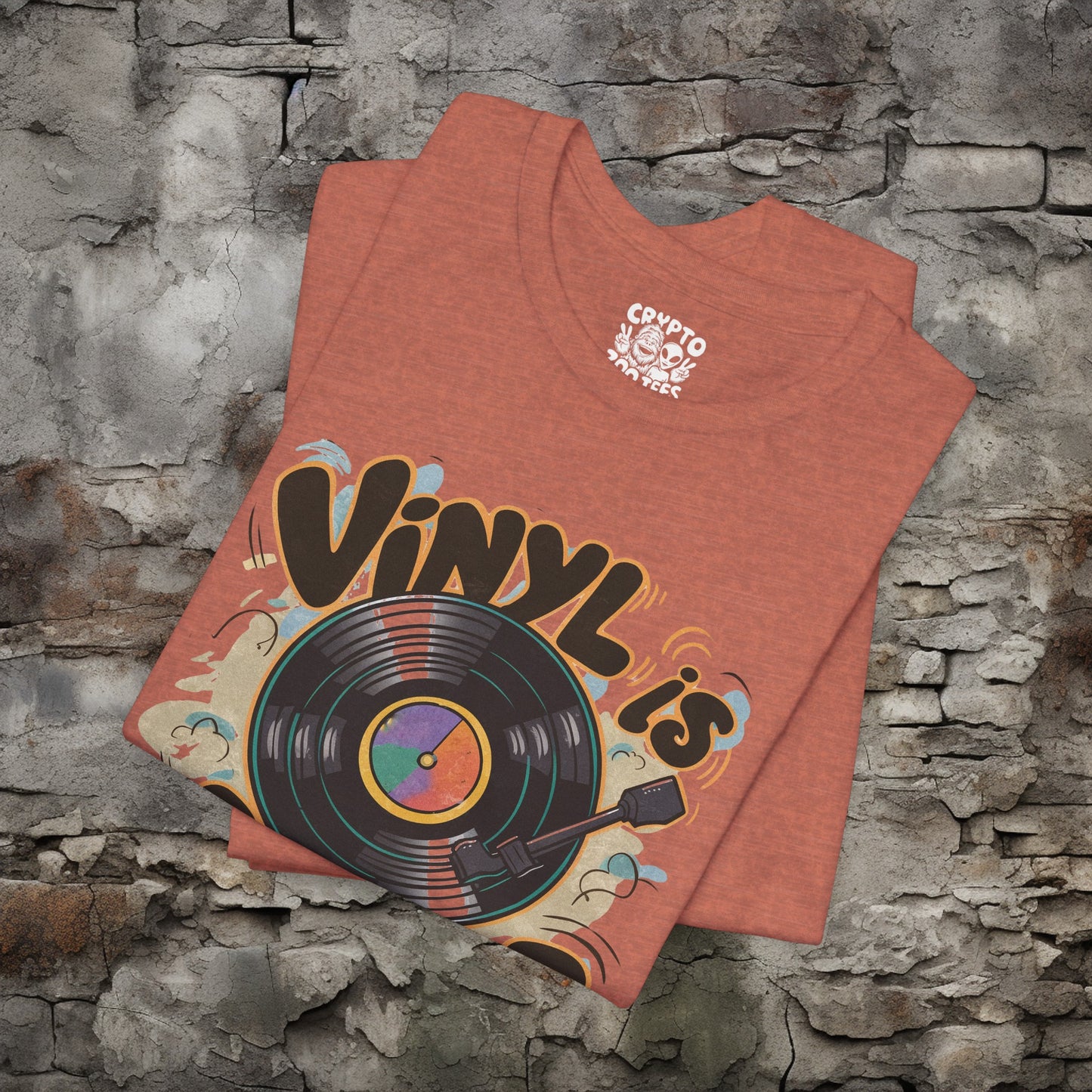 Vintage Vinyl is Better Tee | Bella + Canvas Unisex T-shirt