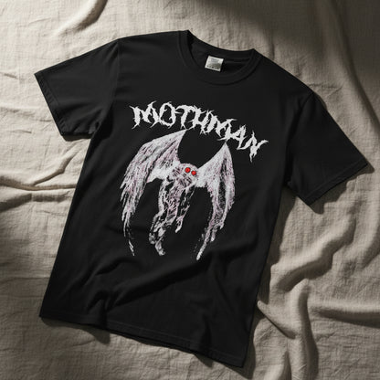 Mothman Shirt | Unisex - Comfort Colors 1717 | Mothman | Goth/Gothic
