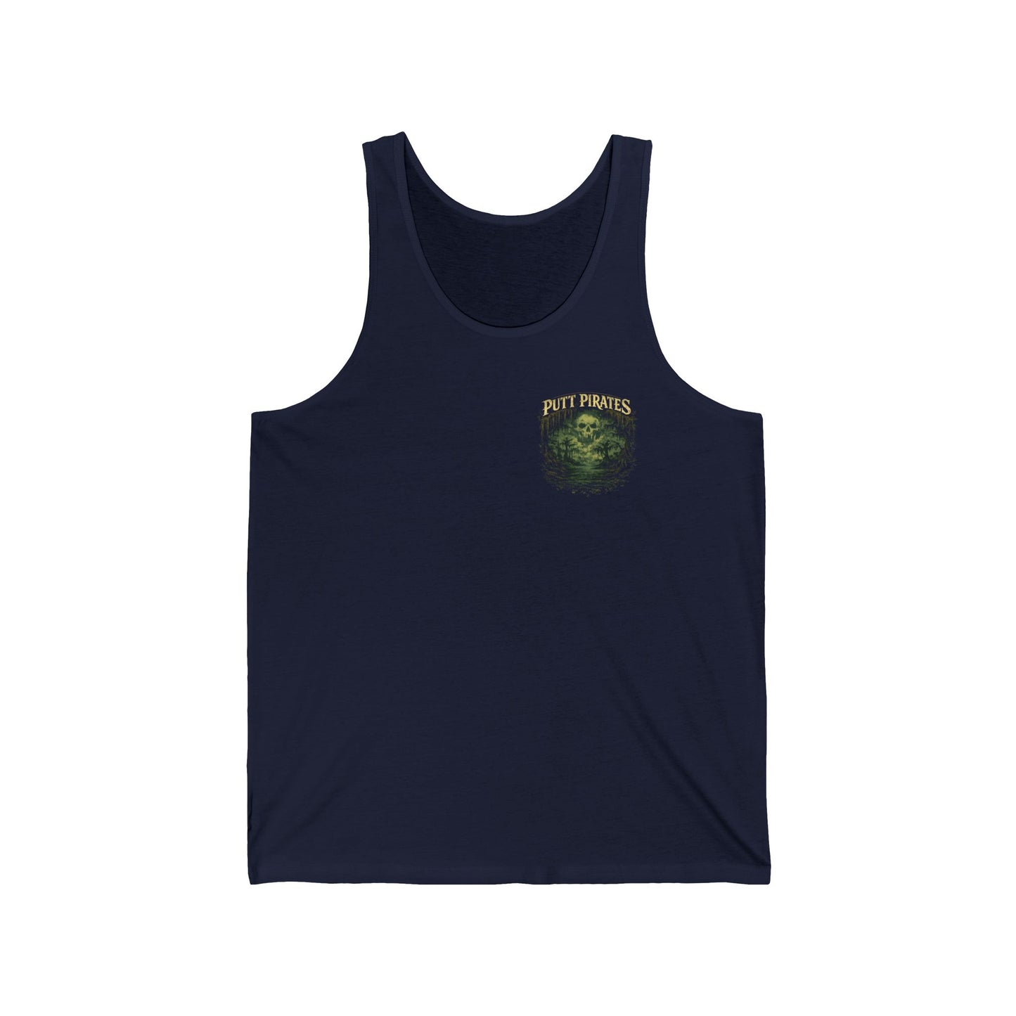 Mike Mui Swamp Crew Tank - Putt Pirates Disc Golf Tank — Putt Pirates Caw Caw! League Tank Top