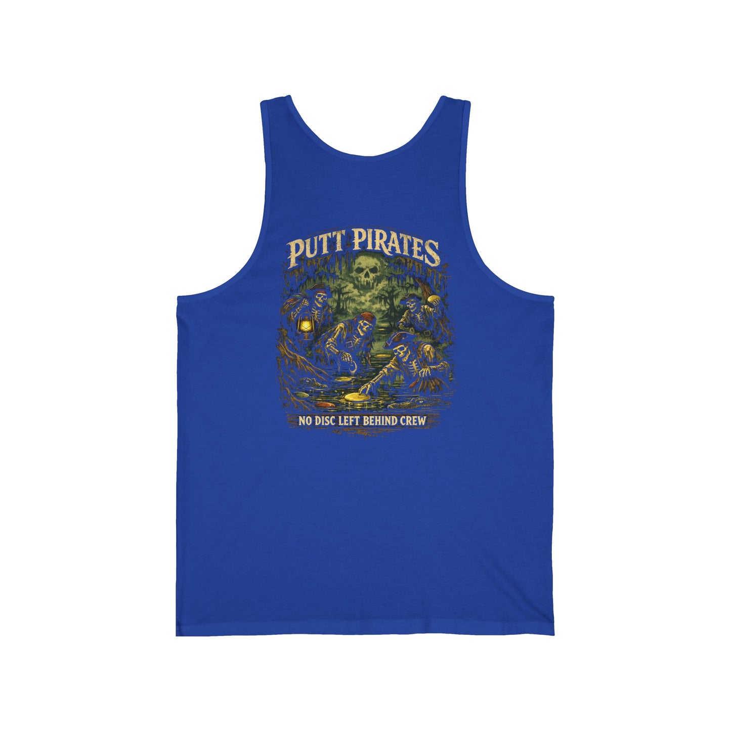 Mike Mui Swamp Crew Tank - Putt Pirates Disc Golf Tank — Putt Pirates Caw Caw! League Tank Top