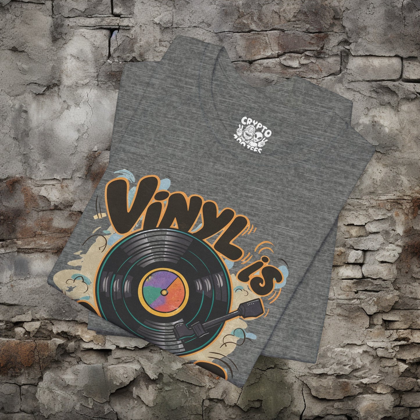 Vintage Vinyl is Better Tee | Bella + Canvas Unisex T-shirt