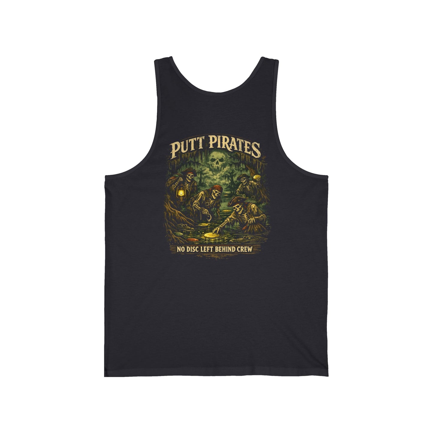 Mike Mui Swamp Crew Tank - Putt Pirates Disc Golf Tank — Putt Pirates Caw Caw! League Tank Top