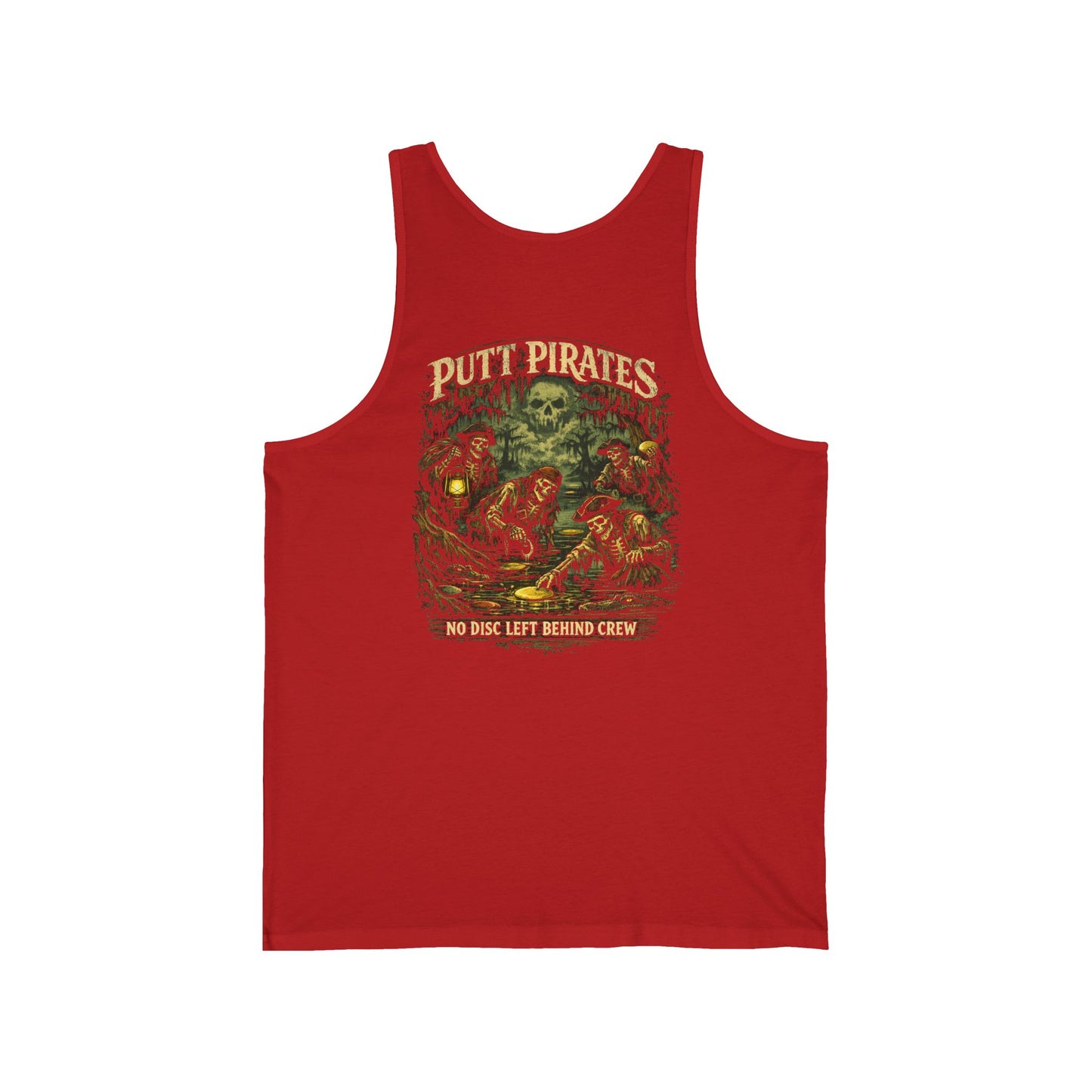 Mike Mui Swamp Crew Tank - Putt Pirates Disc Golf Tank — Putt Pirates Caw Caw! League Tank Top