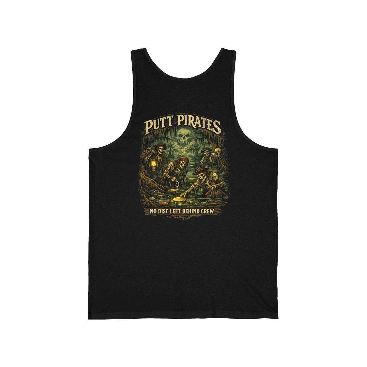 Mike Mui Swamp Crew Tank - Putt Pirates Disc Golf Tank — Putt Pirates Caw Caw! League Tank Top