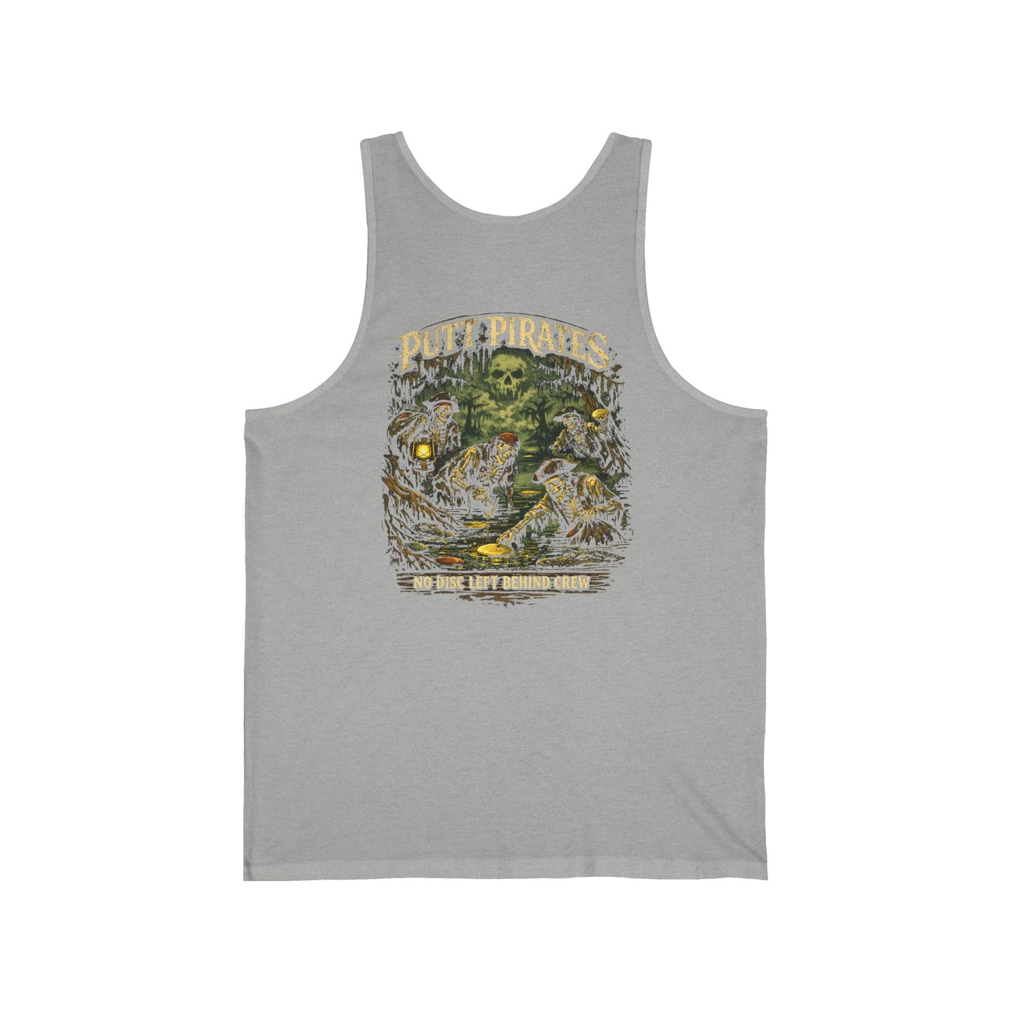 Mike Mui Swamp Crew Tank - Putt Pirates Disc Golf Tank — Putt Pirates Caw Caw! League Tank Top