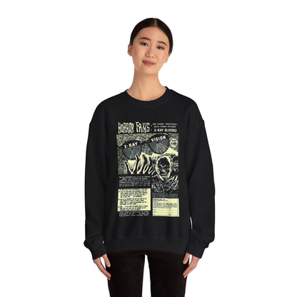 X-ray Glasses Horror Fans Sweatshirt