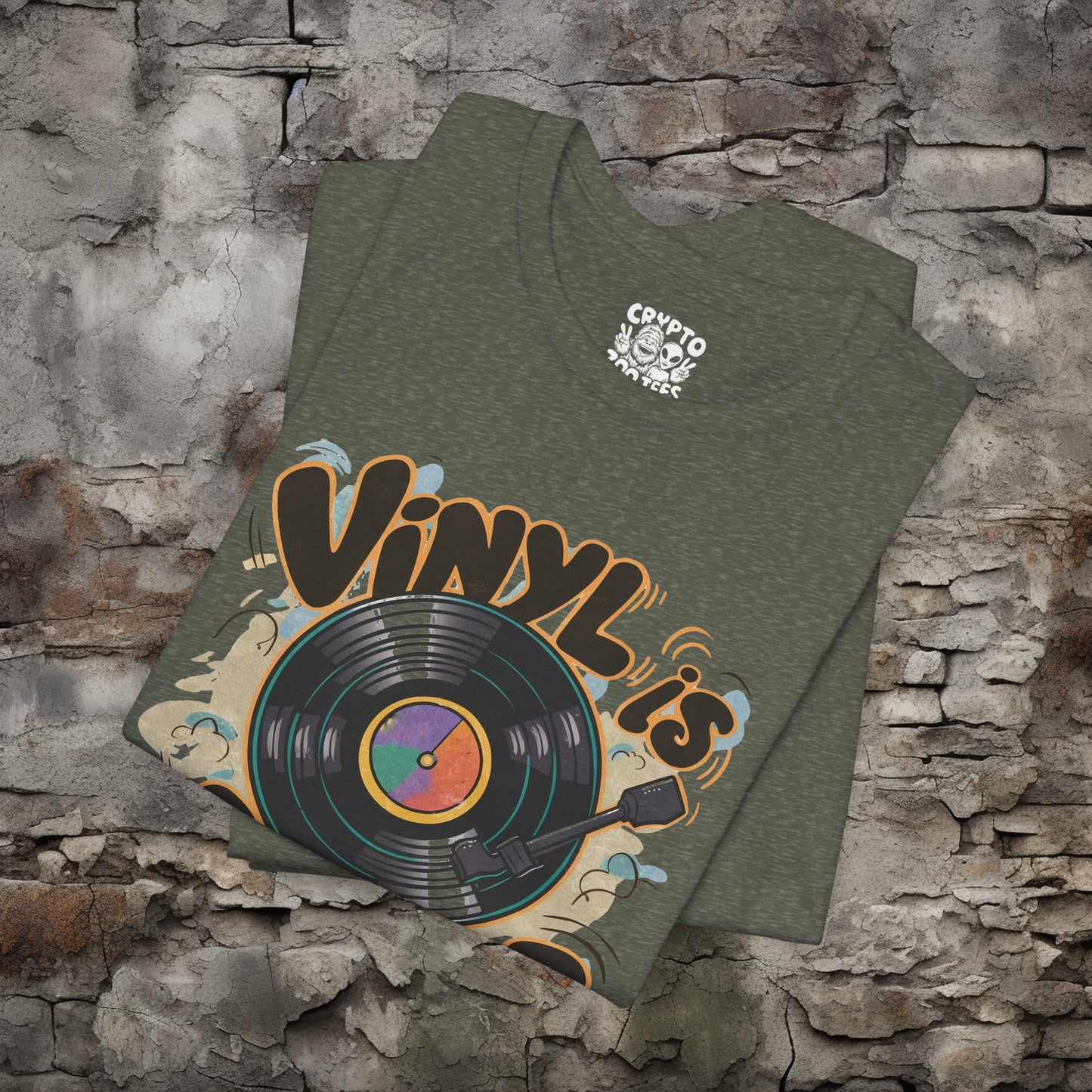 Vintage Vinyl is Better Tee | Bella + Canvas Unisex T-shirt