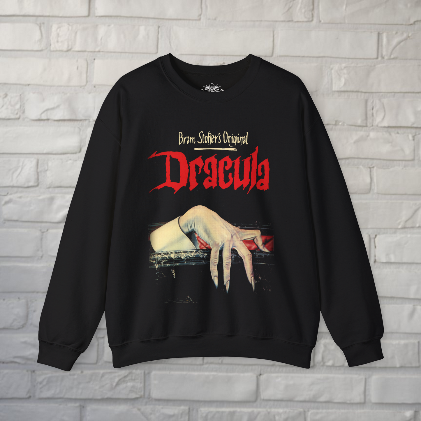 Bram Stokers Dracula Sweatshirt | Horror, Books | Unisex Crewneck Sweatshirt - Gildan 18000