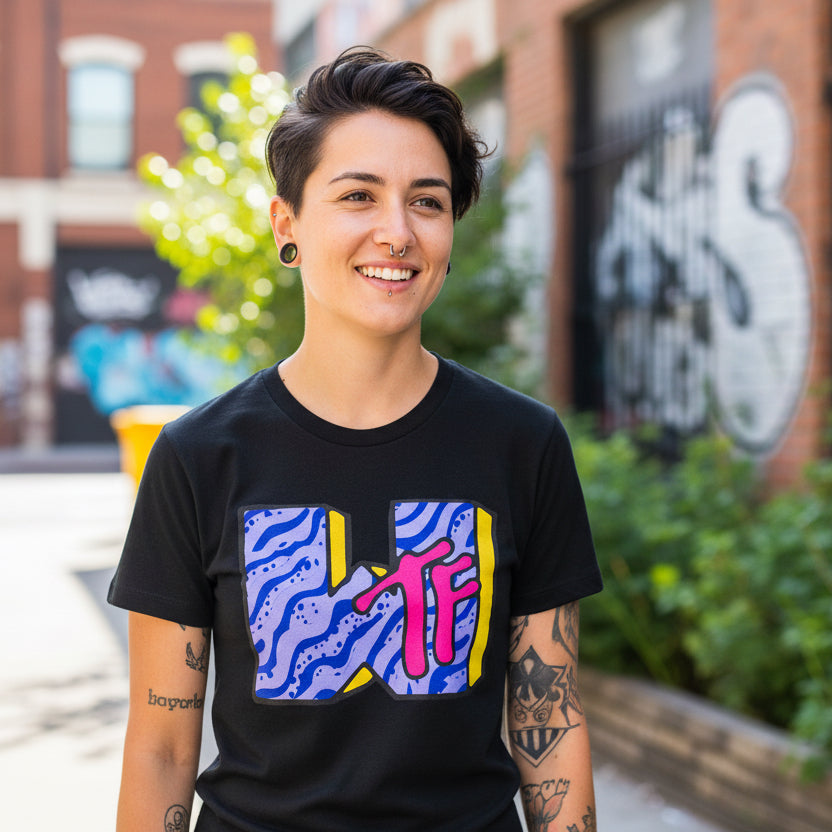 WTF MTV Parody Shirt | Funny | Unisex Heavy Vintage - Unisex Comfort Colors 1717