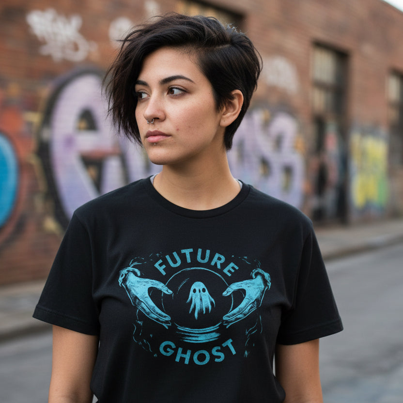 Future Ghost Bella Canvas Unisex Model View