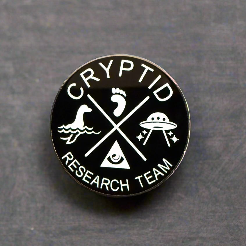 Cryptid Research Team Pinback Button | Pinback Button | Cryptids, Alien & UFO | Funny