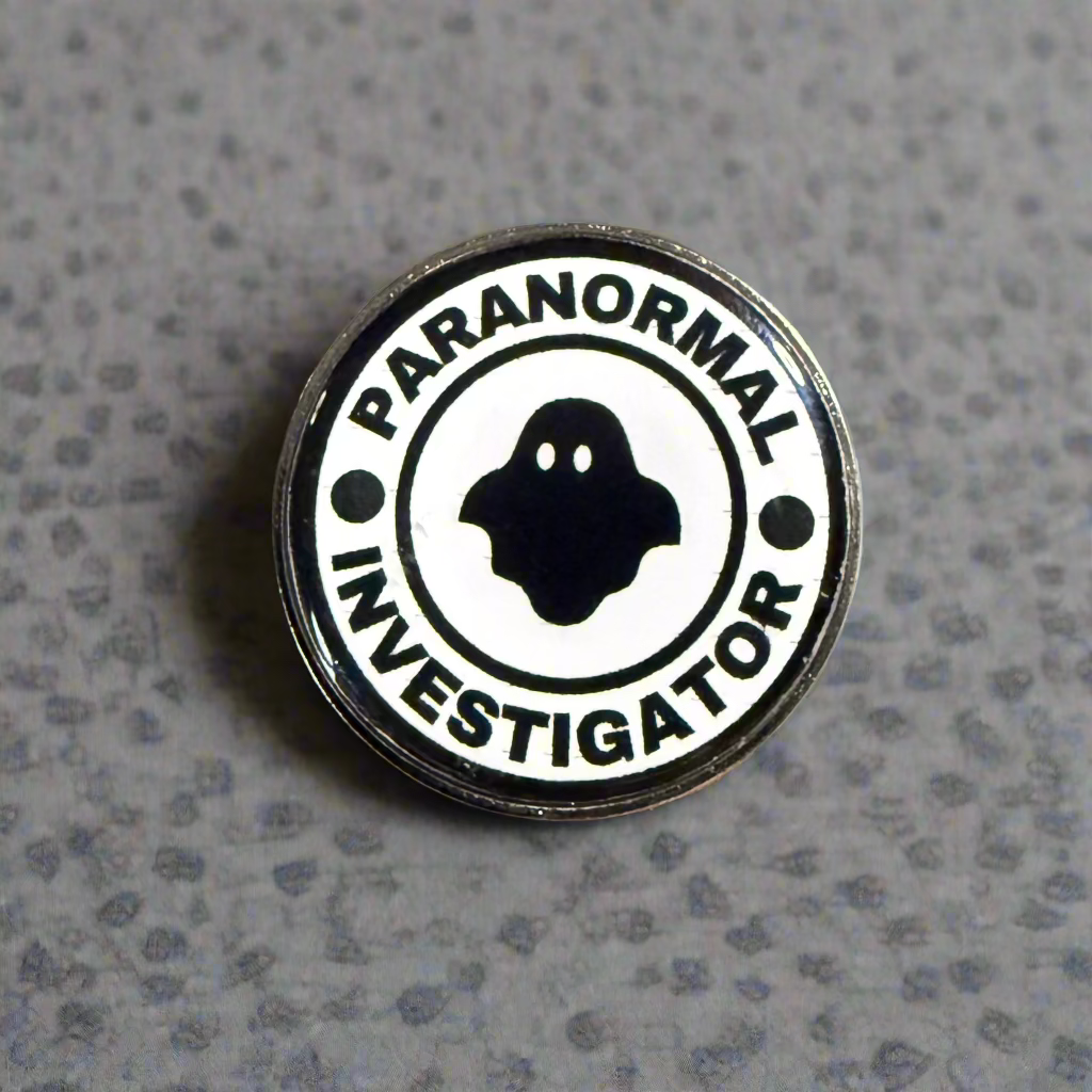 Paranormal Investigator Pinback Button | Pinback Button | Ghosts & Paranormal | Horror