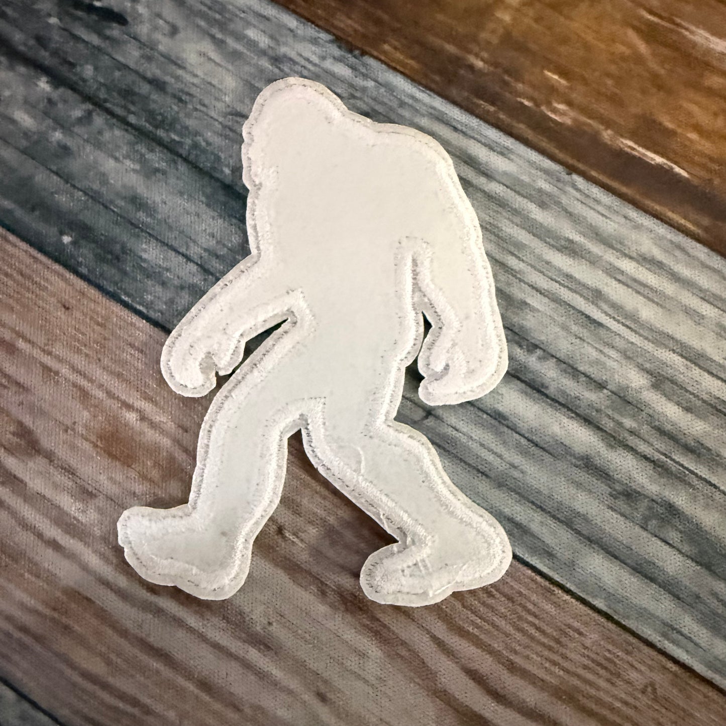 Camo Bigfoot Embroidered Patch | Patch | Cryptids, Funny | Retro & Vintage