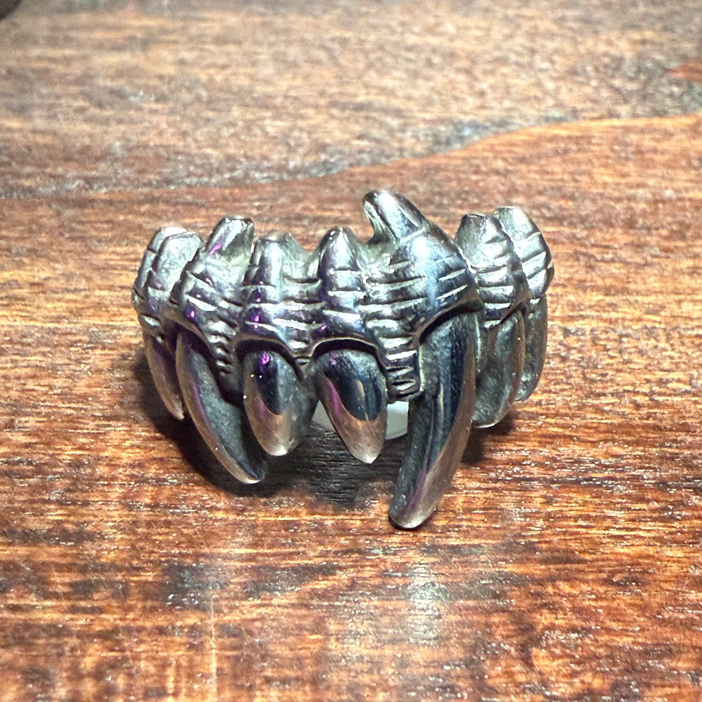 Goth/Punk Fanged Teeth Ring | Ring | Skulls & Skeletons | Punk, Goth/Gothic