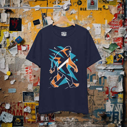 T-Shirt - Abstract Bigfoot Sasquatch Geometrical Tee | Bella + Canvas T-shirt from Crypto Zoo Tees