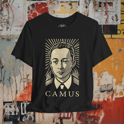 T-Shirt - Albert Camus T-Shirt | Unisex T-shirt | Books, Thinkers | Punk from Crypto Zoo Tees