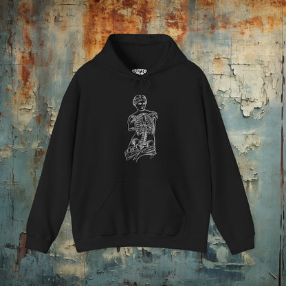 Hoodie - Anatomical Venus Goth Shirt | Hoodie | Hooded Sweatshirt from Crypto Zoo Tees