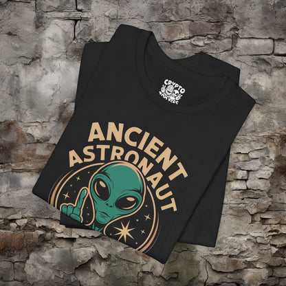 T-Shirt - Ancient Astronaut Theorist Say Yes T-Shirt Hoodie Ladies Sweatshirt Gift for UFO Fans Alien Believers Ancient Alien Theory Top from Crypto Zoo Tees