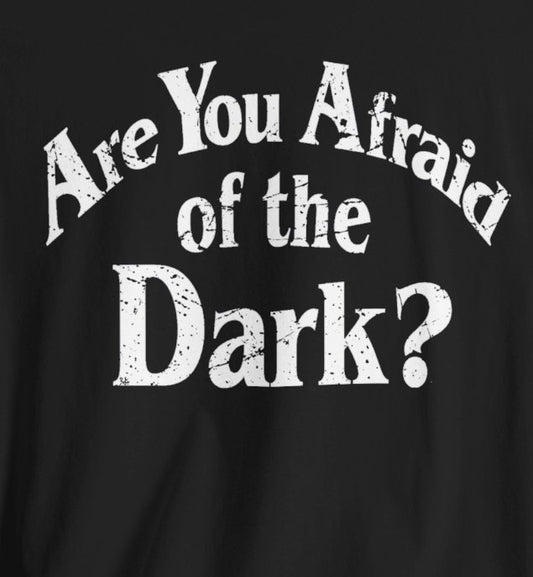 T-Shirt - Are You Afraid of the Dark? | Bella + Canvas Unisex T-shirt from Crypto Zoo Tees