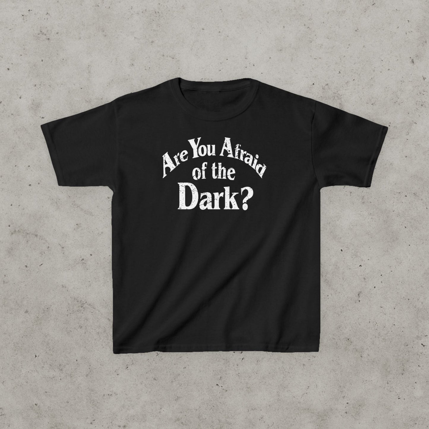 T-Shirt - Are You Afraid of the Dark? | Horror, Retro & Vintage | Unisex Shirt, Ladies Tee, Tank Top, Long Sleeve, Sweatshirt, Hoodie from Crypto Zoo Tees
