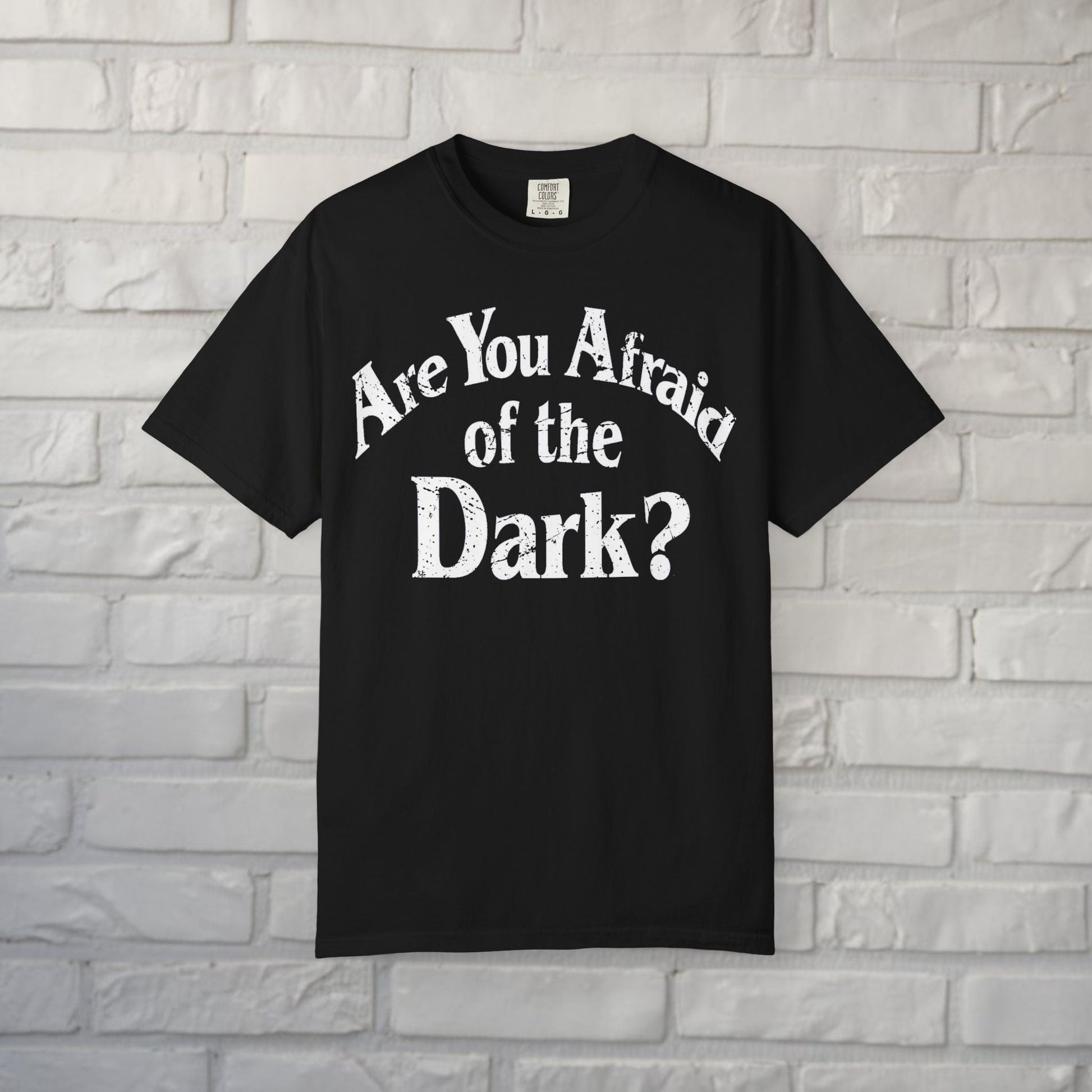 T-Shirt - Are You Afraid of the Dark? | Horror, Retro & Vintage | Unisex Shirt, Ladies Tee, Tank Top, Long Sleeve, Sweatshirt, Hoodie from Crypto Zoo Tees