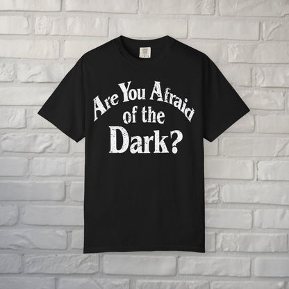 T-Shirt - Are You Afraid of the Dark? | Horror, Retro & Vintage | Unisex Shirt, Ladies Tee, Tank Top, Long Sleeve, Sweatshirt, Hoodie from Crypto Zoo Tees