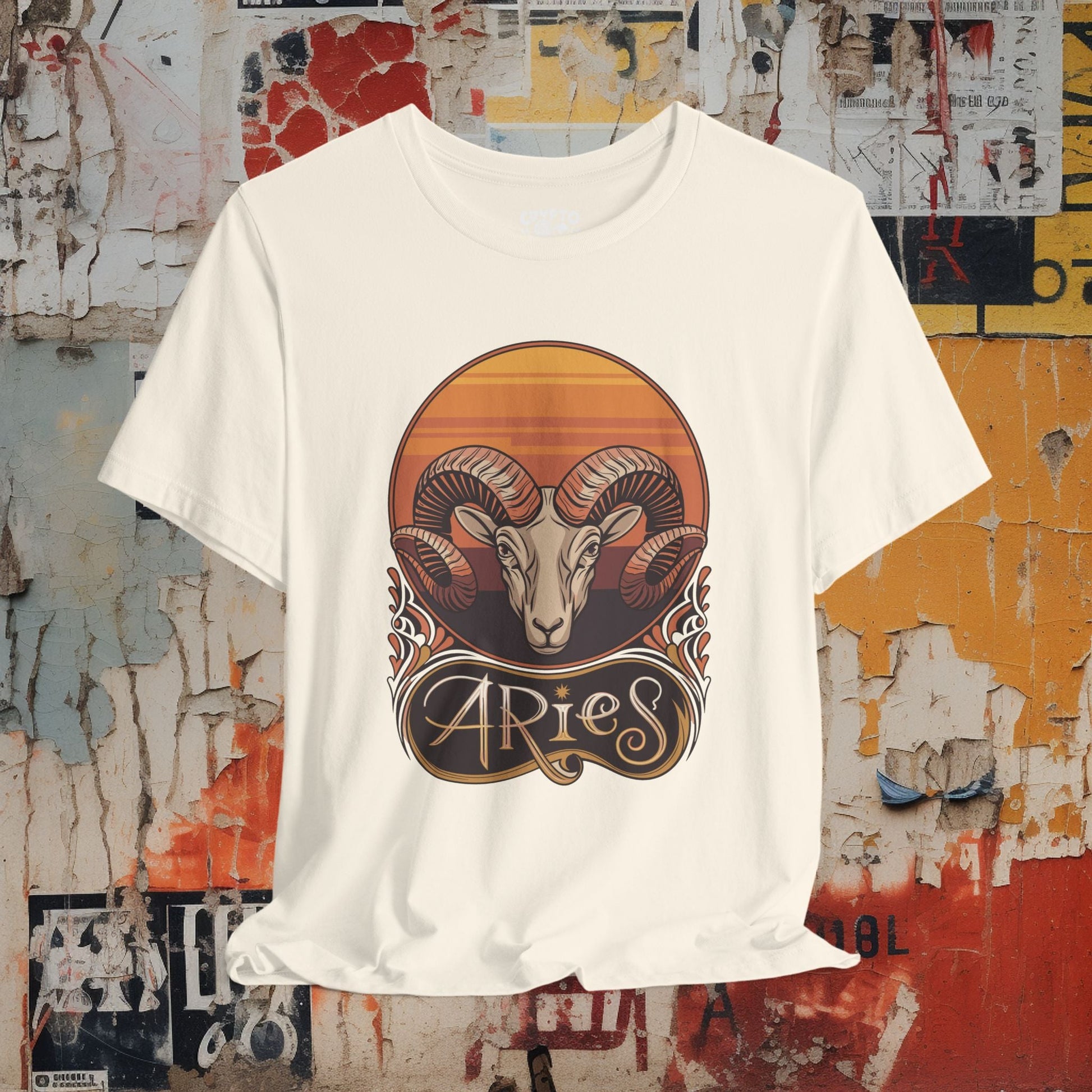 T-Shirt - Aries Bella+Canvas Unisex Tee from Crypto Zoo Tees