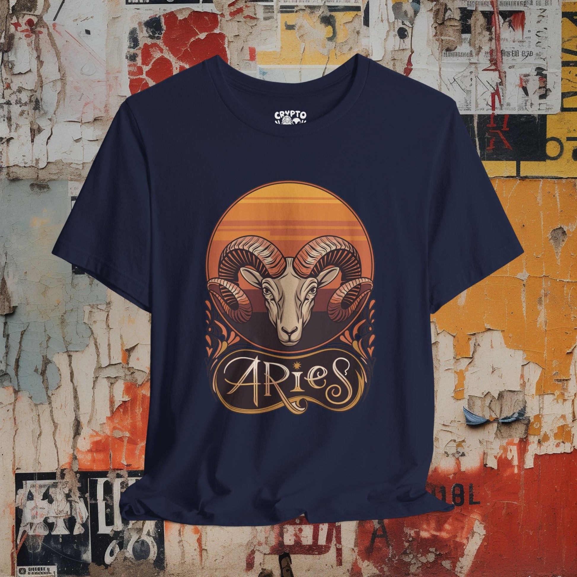 T-Shirt - Aries Bella+Canvas Unisex Tee from Crypto Zoo Tees