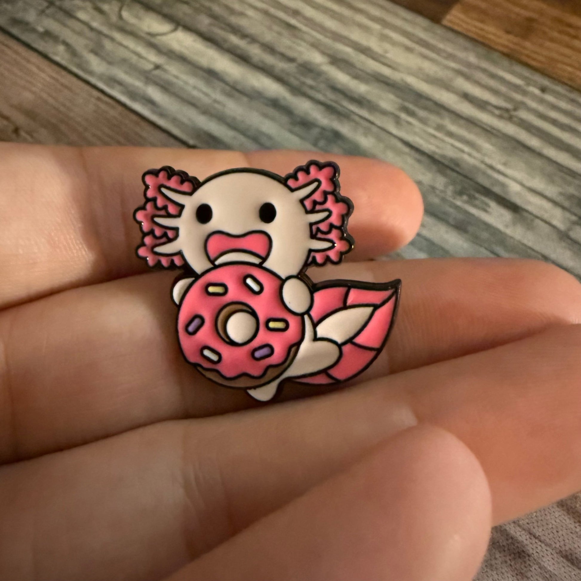  - Axolotl Enamel Pin Set | Pinback Button | Animals from Crypto Zoo Tees