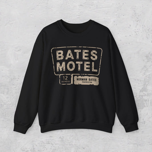 T-Shirt - Bates Motel Shirt | Horror, Retro & Vintage | Pullover Hoodie from Crypto Zoo Tees
