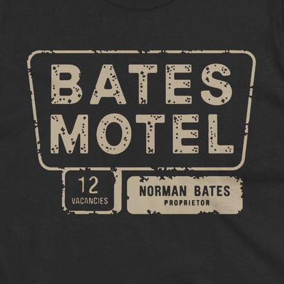T-Shirt - Bates Motel Shirt | Horror, Retro & Vintage | Pullover Hoodie from Crypto Zoo Tees