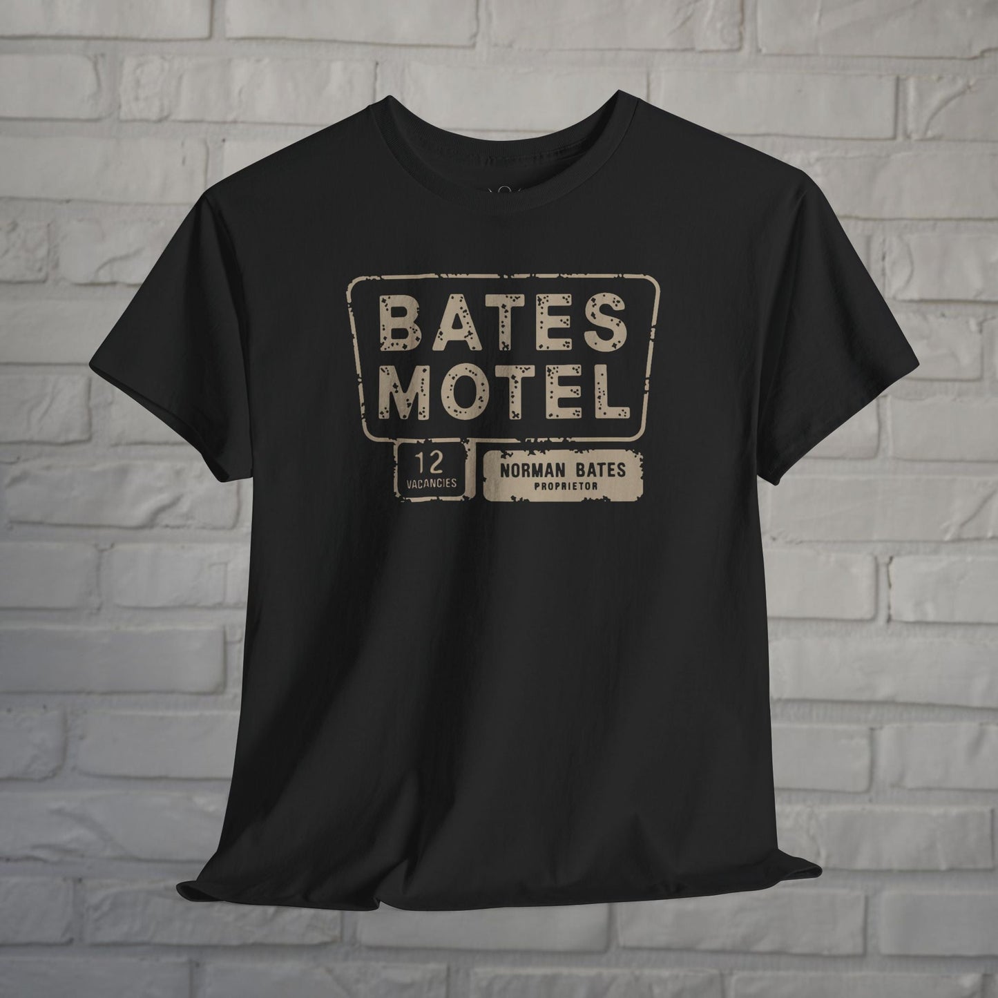 T-Shirt - Bates Motel Shirt | Horror, Retro & Vintage | Pullover Hoodie from Crypto Zoo Tees