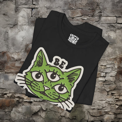 T - Shirt - Be Different Three Eyed Cat | Bella + Canvas Unisex T - shirt from Crypto Zoo Tees